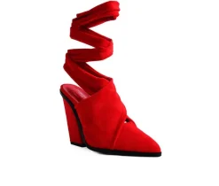 London Rag Clogs & Mules>Women's Mama Fav Block Heel Mules