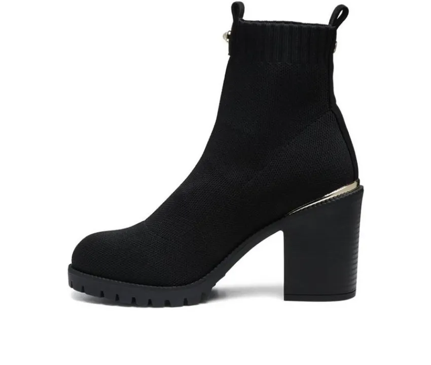 London Rag Dress>Women's Medusa Block Heel Booties