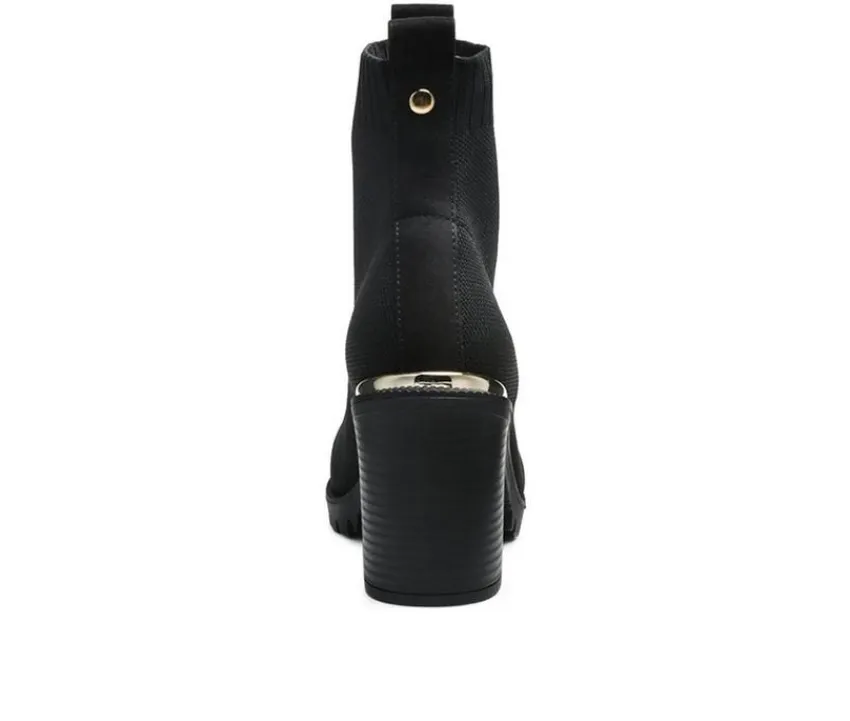 London Rag Dress>Women's Medusa Block Heel Booties