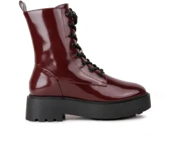 Women's Molsh Lace Up Booties|London Rag Outlet
