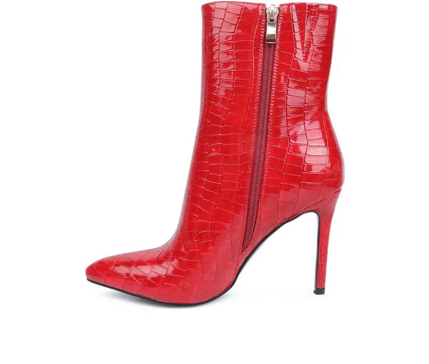 Women's Momoa Stiletto Booties|London Rag Outlet