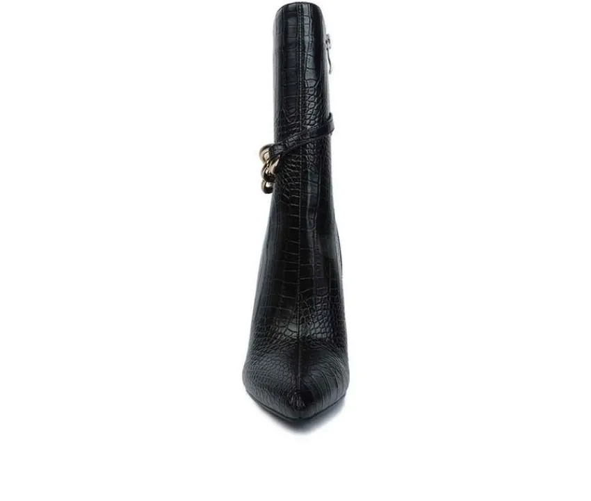 London Rag Dress>Women's Nicole Stiletto Booties