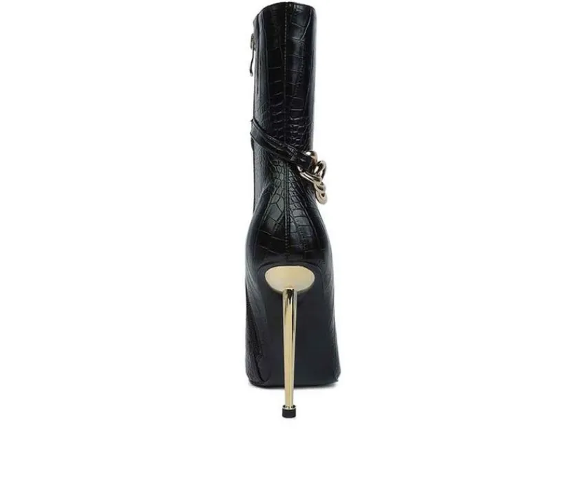 London Rag Dress>Women's Nicole Stiletto Booties