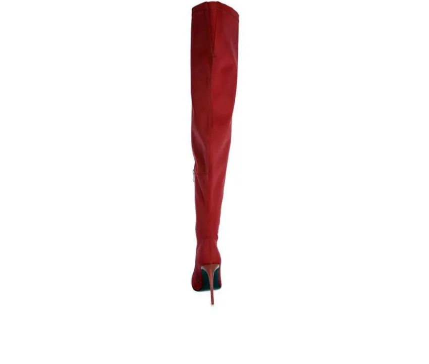 London Rag Dress>Women's No Calm Over The Knee Stiletto Boots