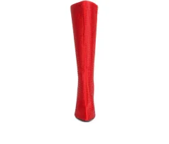 Women's Pipette Knee High Stiletto Boots|London Rag New