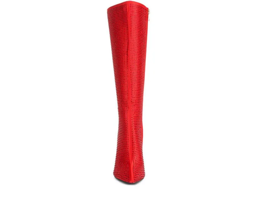Women's Pipette Knee High Stiletto Boots|London Rag New