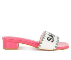 Women's Poshta Heeled Sandals|London Rag Clearance