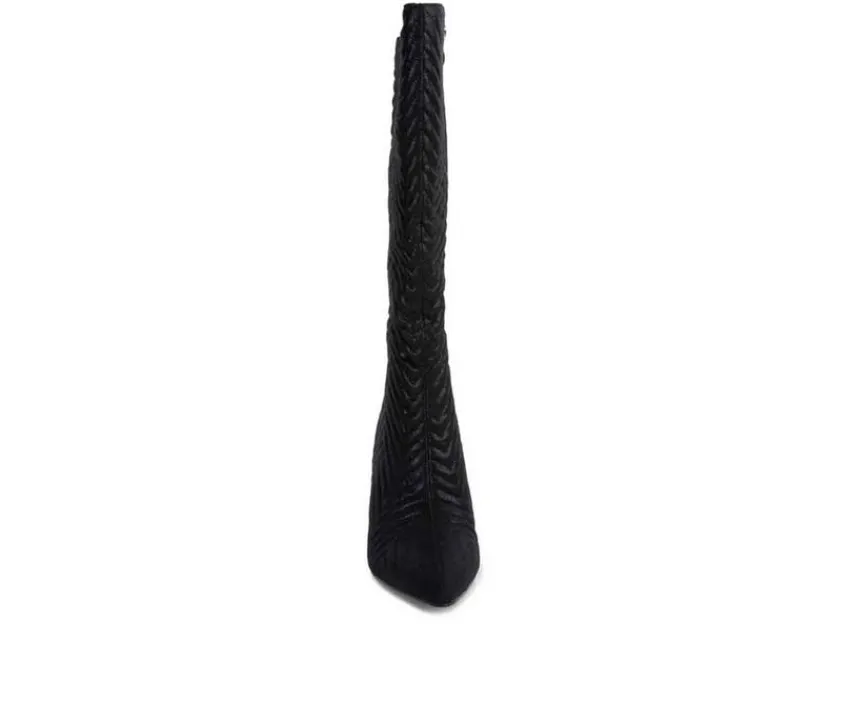Women's Prinkles Knee High Heeled Boots|London Rag Online