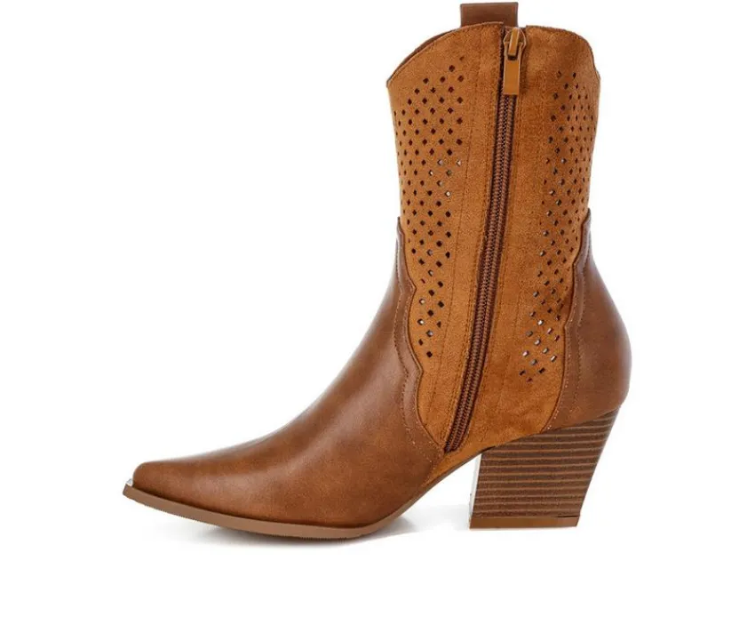 London Rag Cowboy & Western|Pumps & Heels>Women's Prosia Cowgirl Boots