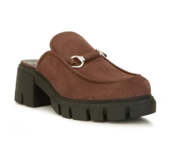 Women's Prosper Chunky Heeled Mules|London Rag Discount
