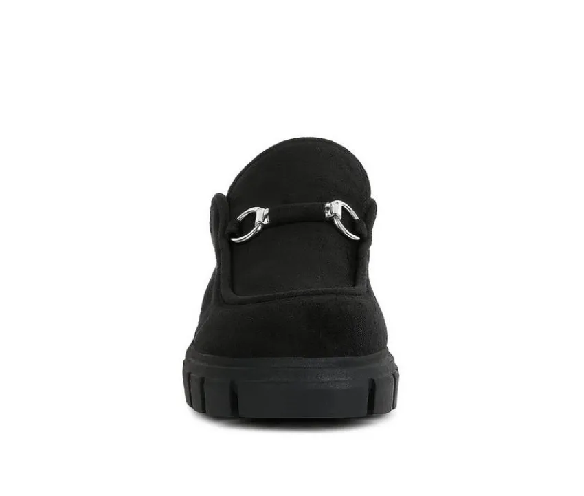 London Rag Clogs & Mules>Women's Prosper Chunky Heeled Mules