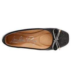 Women's Rhinestone Toe Cap Flats|London Rag Online
