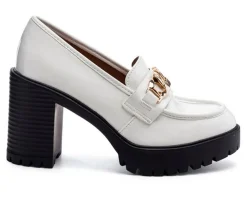 London Rag Pumps & Heels|Loafers & Oxfords>Women's Sachs Platform Heeled Loafers