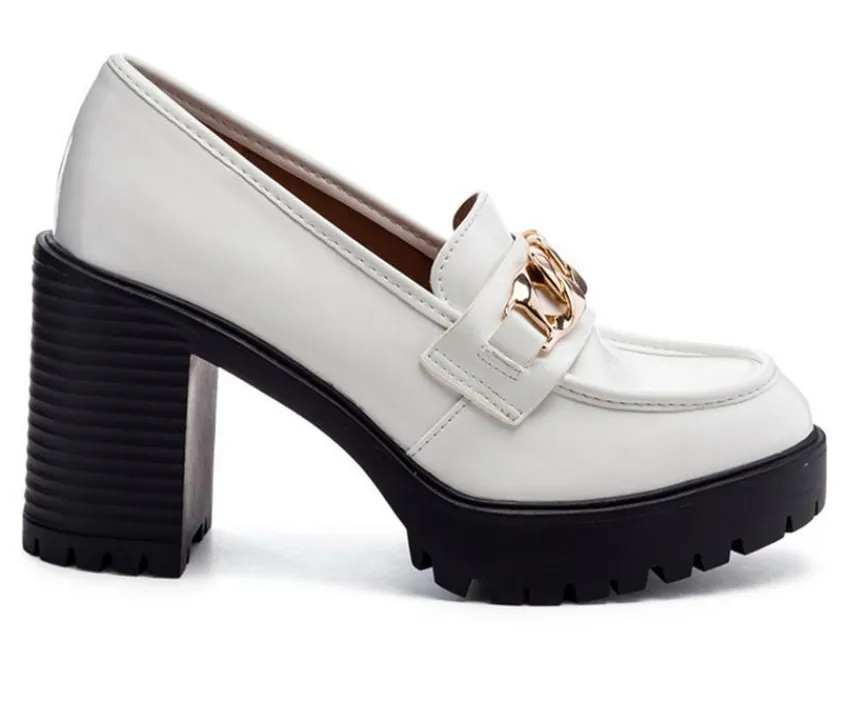 London Rag Pumps & Heels|Loafers & Oxfords>Women's Sachs Platform Heeled Loafers