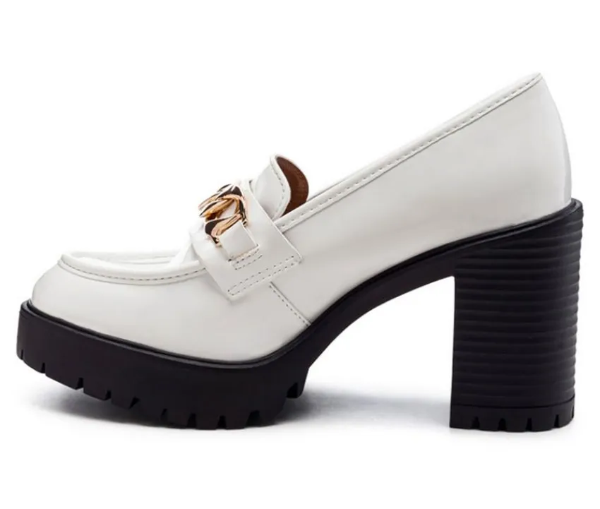 London Rag Pumps & Heels|Loafers & Oxfords>Women's Sachs Platform Heeled Loafers