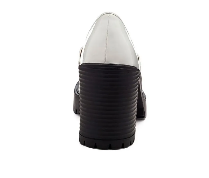 London Rag Pumps & Heels|Loafers & Oxfords>Women's Sachs Platform Heeled Loafers