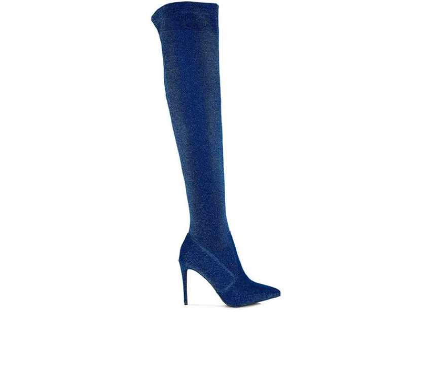 London Rag Dress>Women's Tigerlily Over The Knee Stiletto Boots