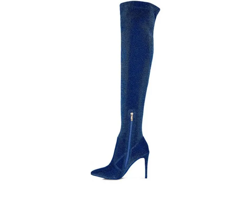 London Rag Dress>Women's Tigerlily Over The Knee Stiletto Boots
