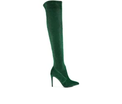 Women's Tigerlily Over The Knee Stiletto Boots|London Rag