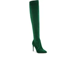 Women's Tigerlily Over The Knee Stiletto Boots|London Rag