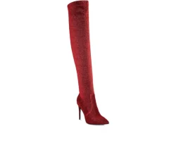 London Rag Dress>Women's Tigerlily Over The Knee Stiletto Boots