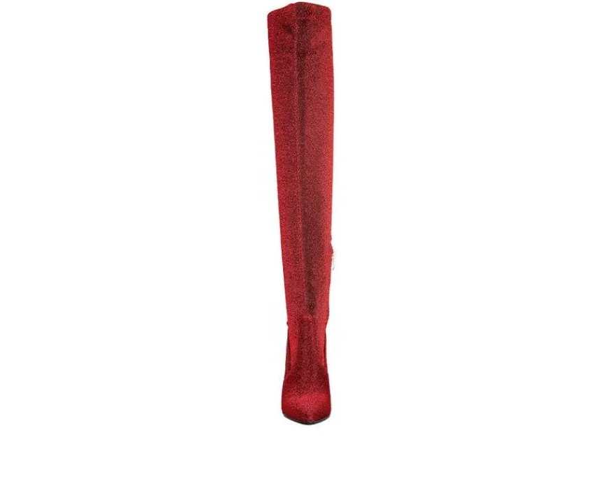 London Rag Dress>Women's Tigerlily Over The Knee Stiletto Boots