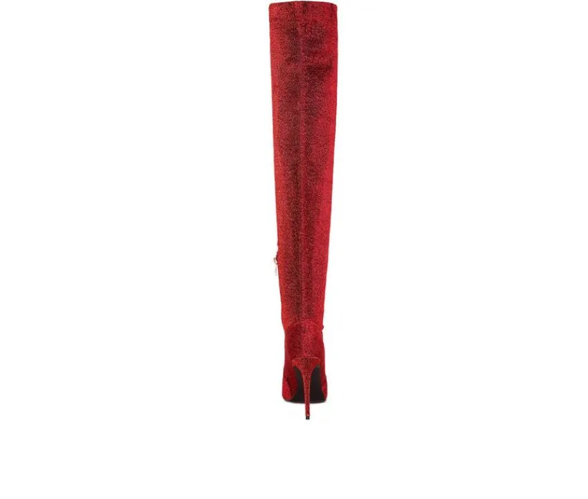 London Rag Dress>Women's Tigerlily Over The Knee Stiletto Boots
