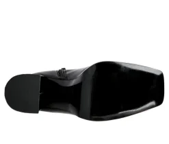 Women's Tintin Block Heel Booties|London Rag New