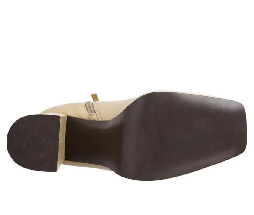 London Rag Dress>Women's Tintin Block Heel Booties