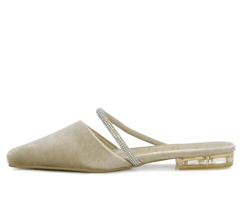 Women's Turn Mules|London Rag Clearance