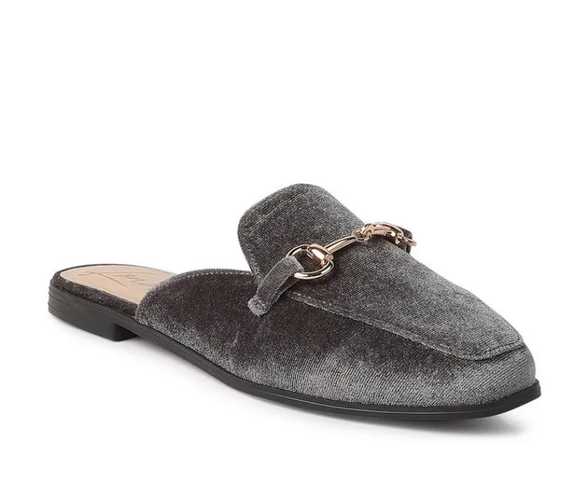 London Rag Clogs & Mules>Women's Velvet Mules