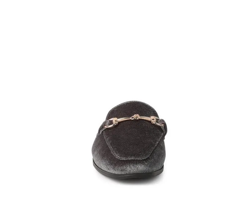 London Rag Clogs & Mules>Women's Velvet Mules