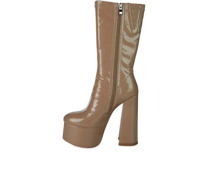 London Rag Dress>Women's Vinkele Heeled Booties