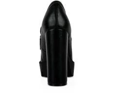 Women's Y2K High Platform Heeled Loafers|London Rag Hot