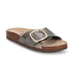 Women's Banner Footbed Sandals|Madden Girl Hot