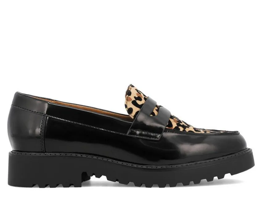 Women's Hali Chunky Lugged Loafers|Mia Amore Sale