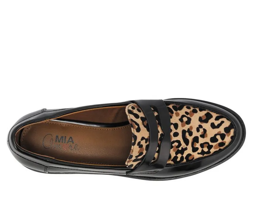Women's Hali Chunky Lugged Loafers|Mia Amore Sale