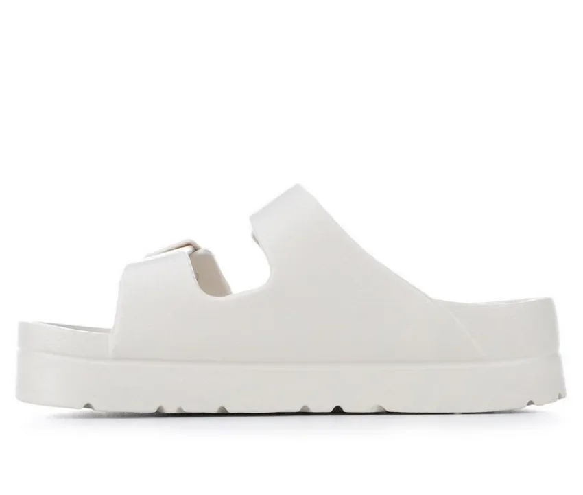 Women's Kiana Platform Footbed Sandals|MIA Hot