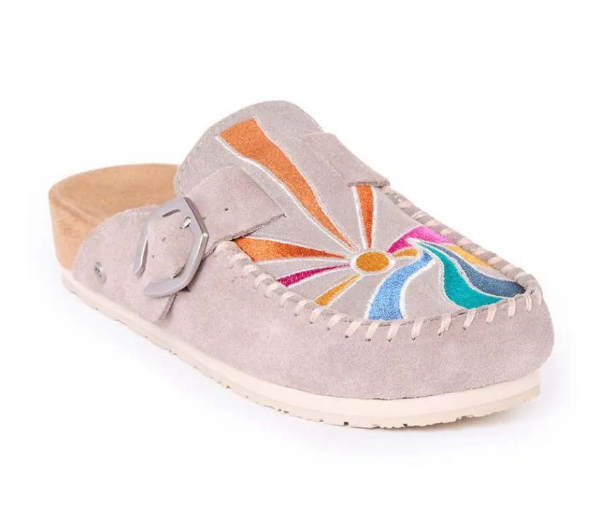 Minnetonka Clogs & Mules>Women's Buckle Clog Clogs
