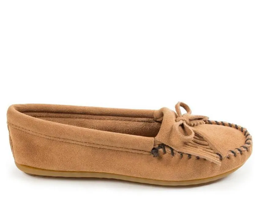 Women's Kilty Moccasins|Minnetonka Clearance