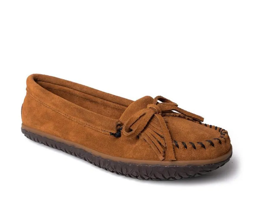 Women's Kilty Tread Moccasins|Minnetonka Clearance