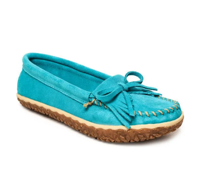 Minnetonka Boat Shoes & Slip-Ons>Women's Kilty Tread Moccasins