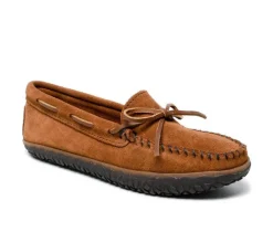 Women's Tie Tread Moccasins|Minnetonka Discount