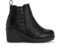 Women's England Oxford Wedge Booties|MUK LUKS New