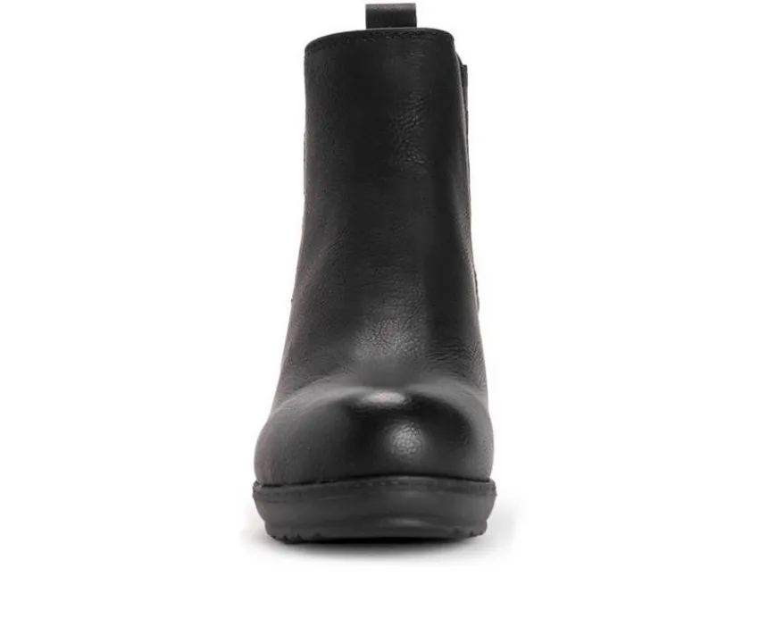 Women's England Oxford Wedge Booties|MUK LUKS New