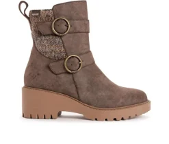 MUK LUKS Dress>Women's Finley Faith Heeled Winter Booties