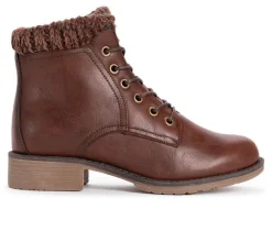 MUK LUKS Lace Up>Women's Hiker Alps Fashion Hiking Boots