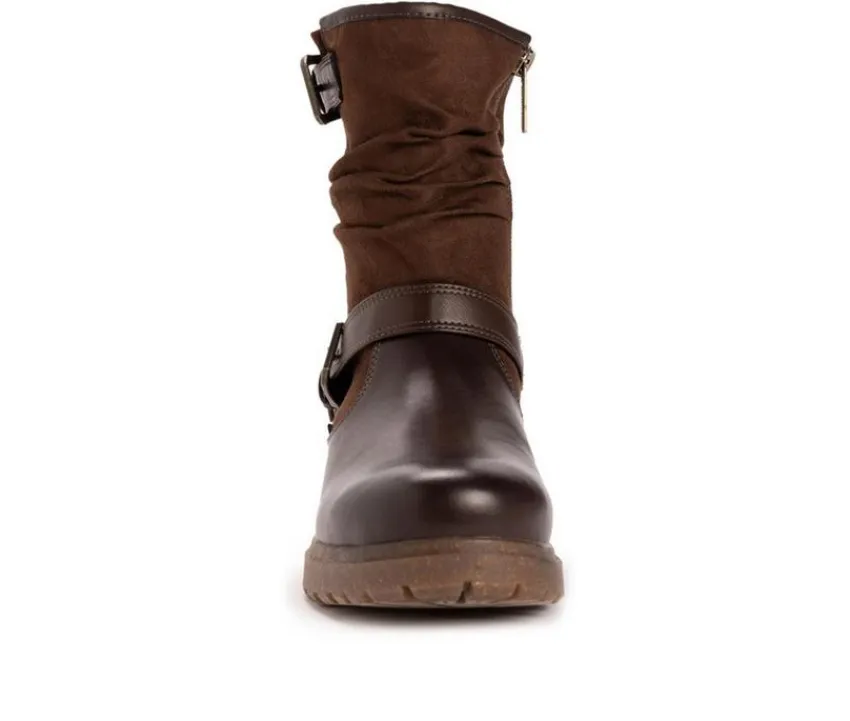 Women's Scarlett Sabrina Mid Calf Boots|MUK LUKS Hot