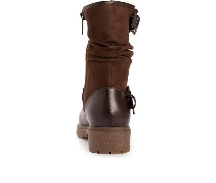 Women's Scarlett Sabrina Mid Calf Boots|MUK LUKS Hot