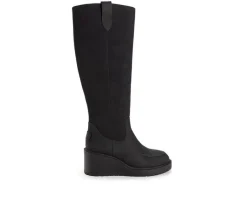 Women's Sloane Knee High Wedge Boots|MUK LUKS Outlet